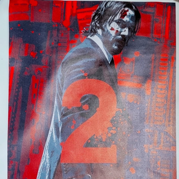 John wick Art John Wick Chapter 2 Silk Movie Posters Poshmark